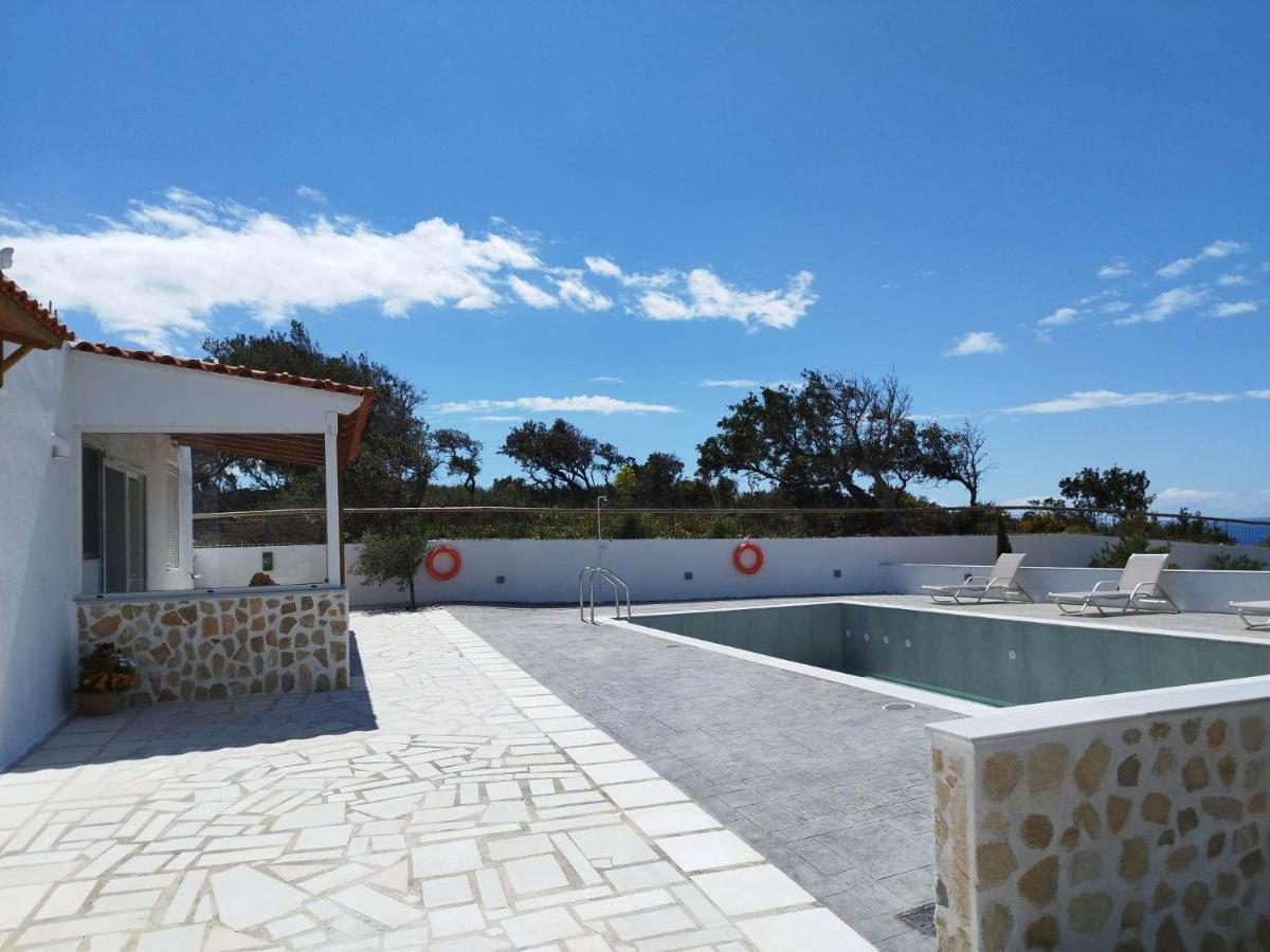 Villa George Sea View With Pool - Triopetra Exterior photo